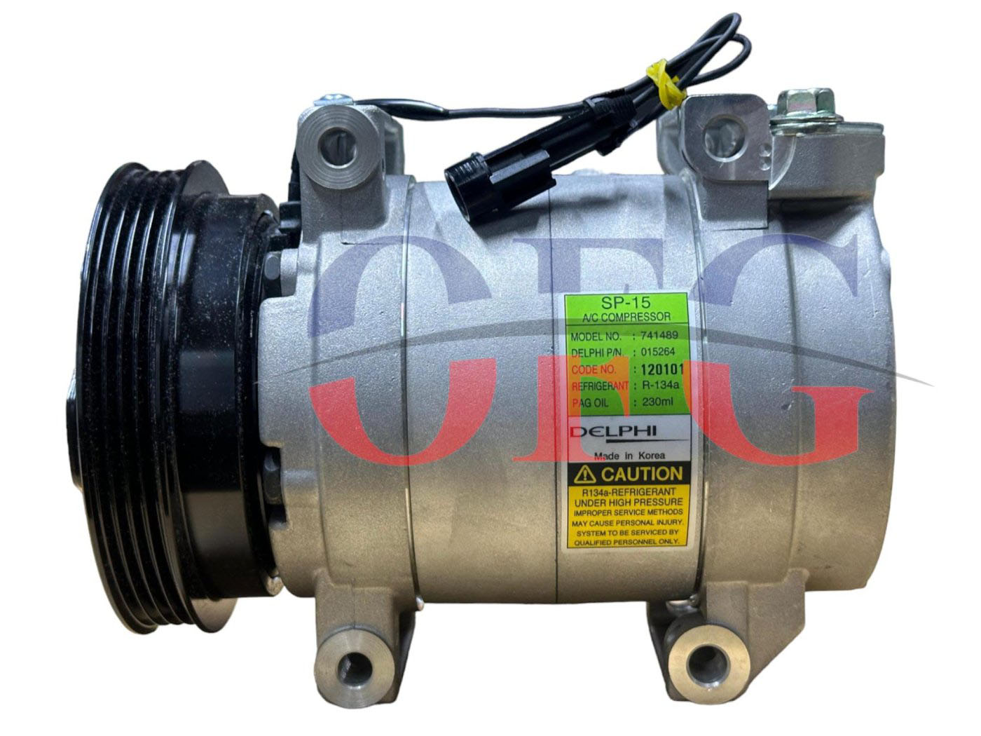 Landini Traktör 4Pk Orjinal Delphi Klima Kompresörü