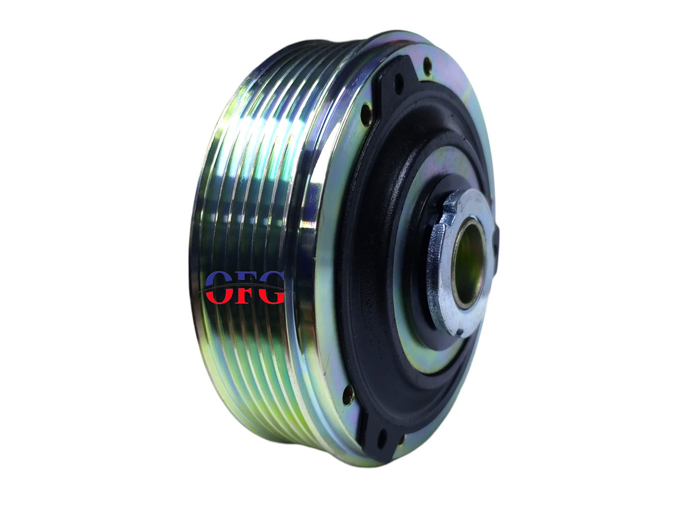 Vw Sanden Zexel Geniş Playtli 6Pk Klima Kasnak Seti