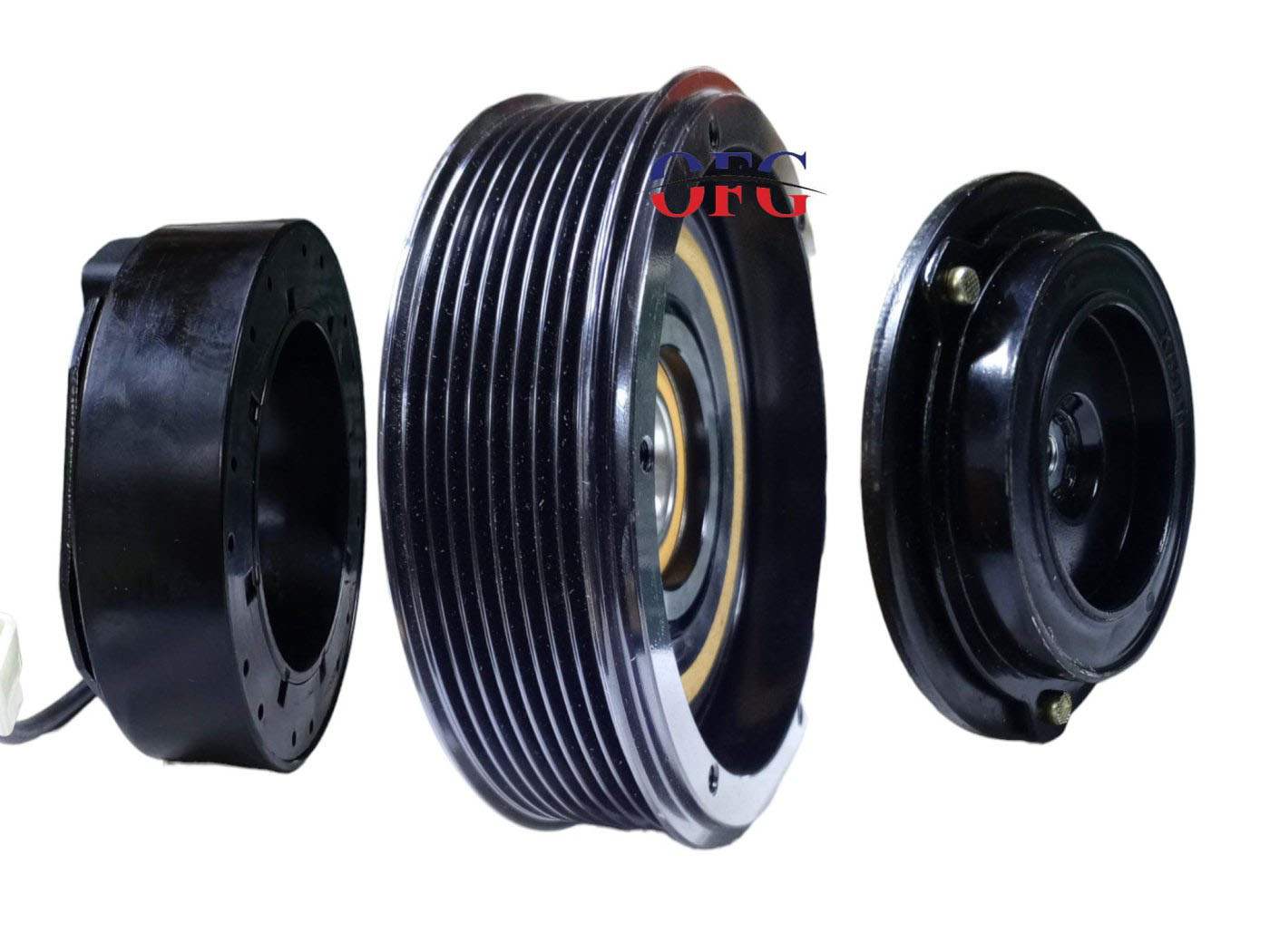 Cat İş Makinesi Denso Tip 8Pk 24V Klima Kasnak Seti