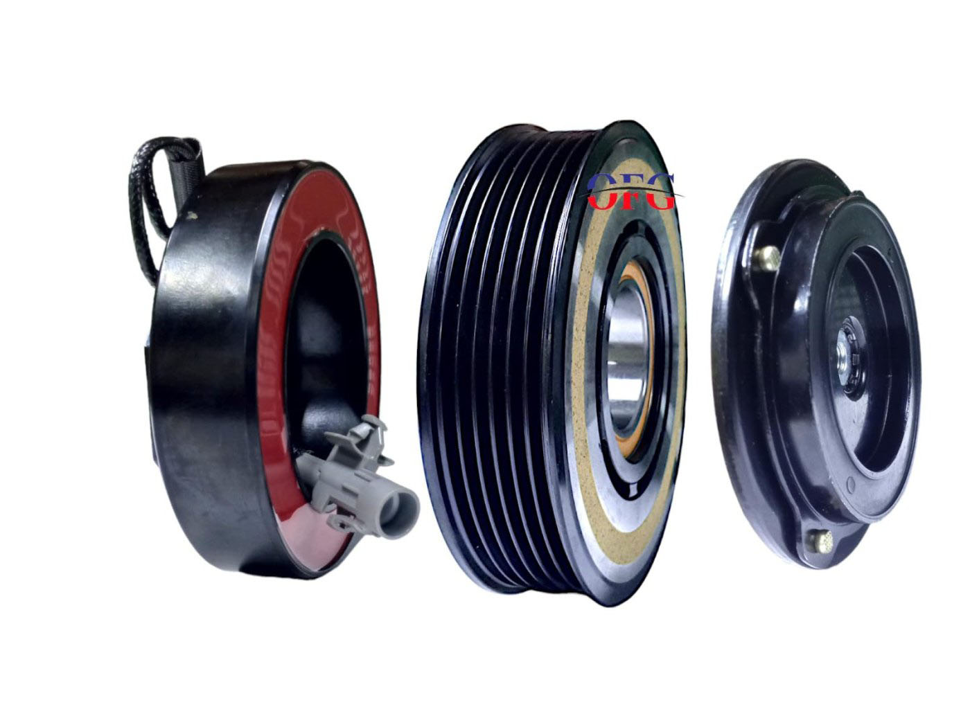 Bmw F10-F30 Bobinli 6Pk Klima Kasnak Seti