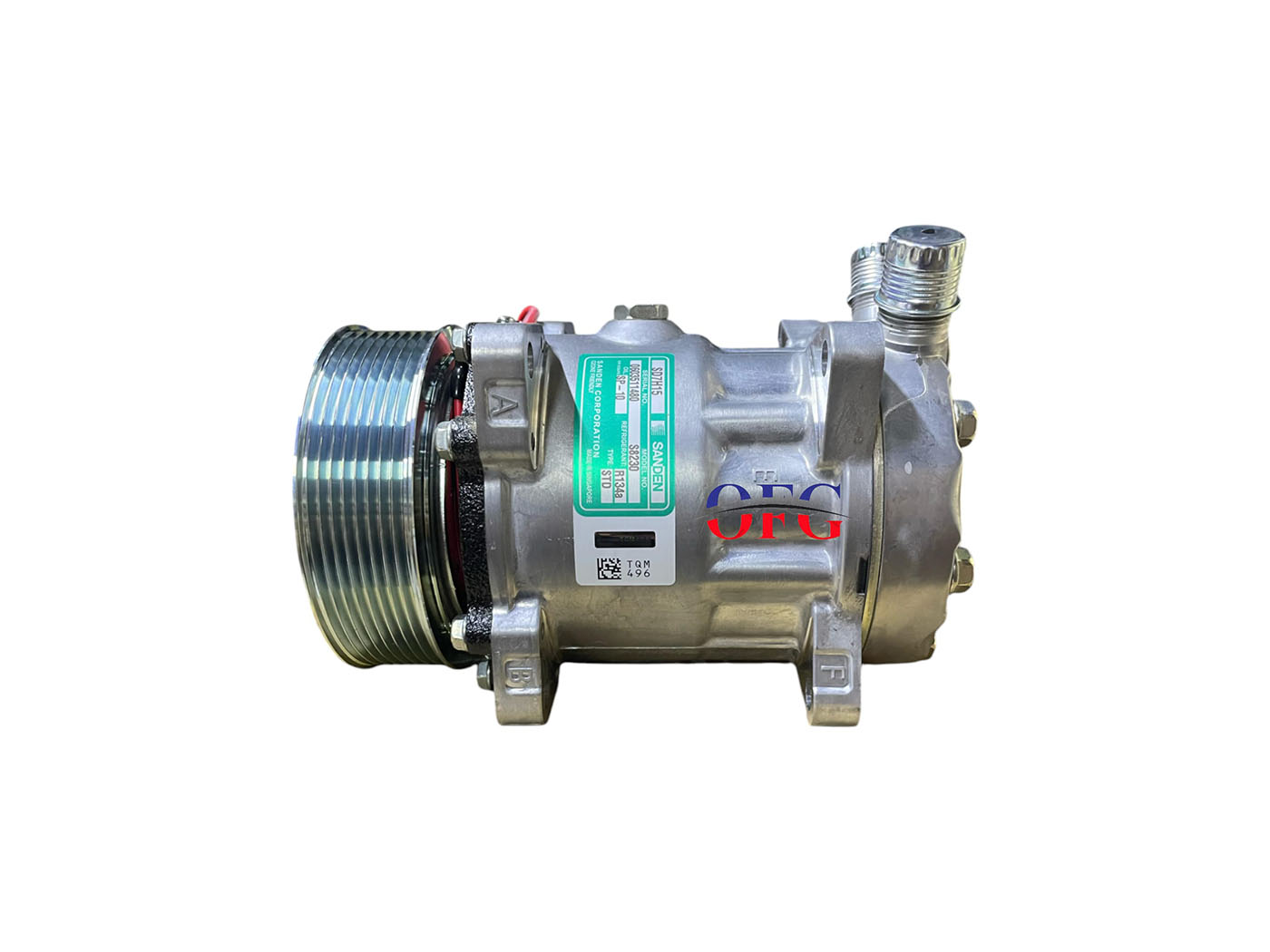 Üniversal 7H15 12V 8Pk Ü.Ç Orjinal Sanden Klima Kompresörü